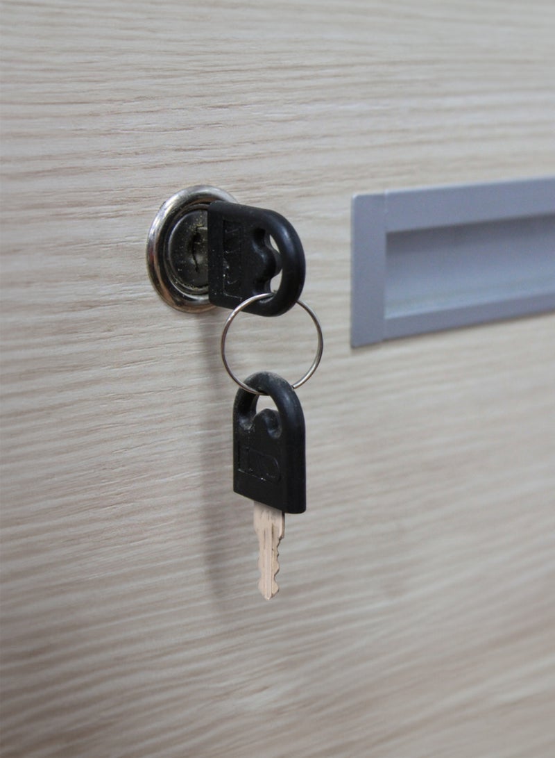 4 Packs Drawer Lock - Secure Cabinet, Mailbox, and Drawer Lock - Ideal for Locking Storage Units, Filing Cabinets, Mailboxes, and Important Documents (4 Locks with 8 Keys) - Image 5